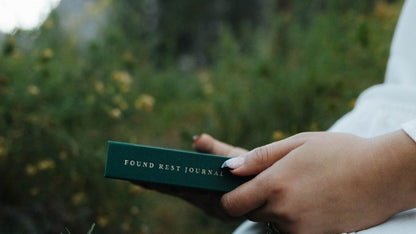 Found Rest Journal in Emerald