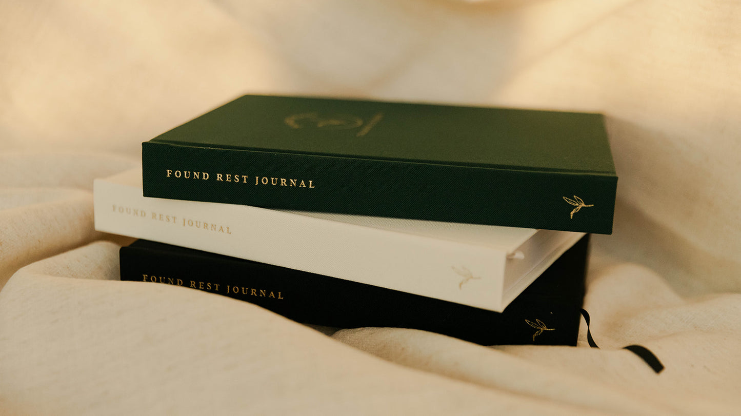 Found Rest Journal in Black