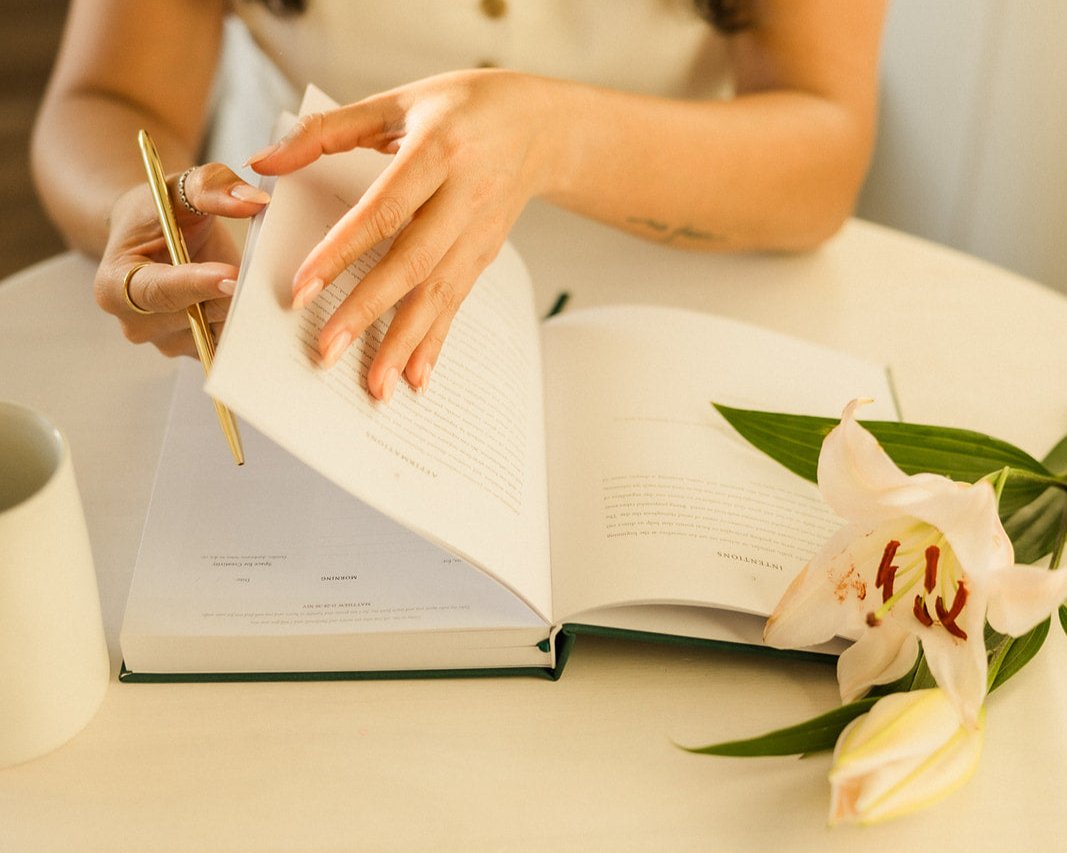 Found Rest Journal in White