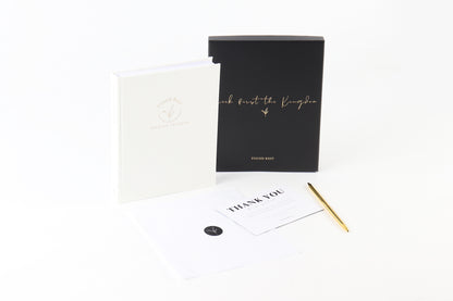 Found Rest Journal in White