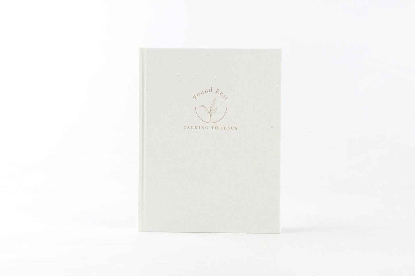 Found Rest Journal in White