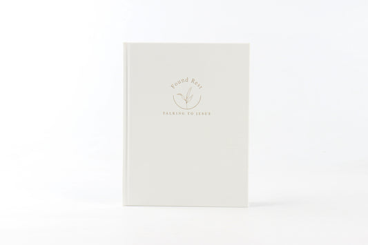 Found Rest Journal in White
