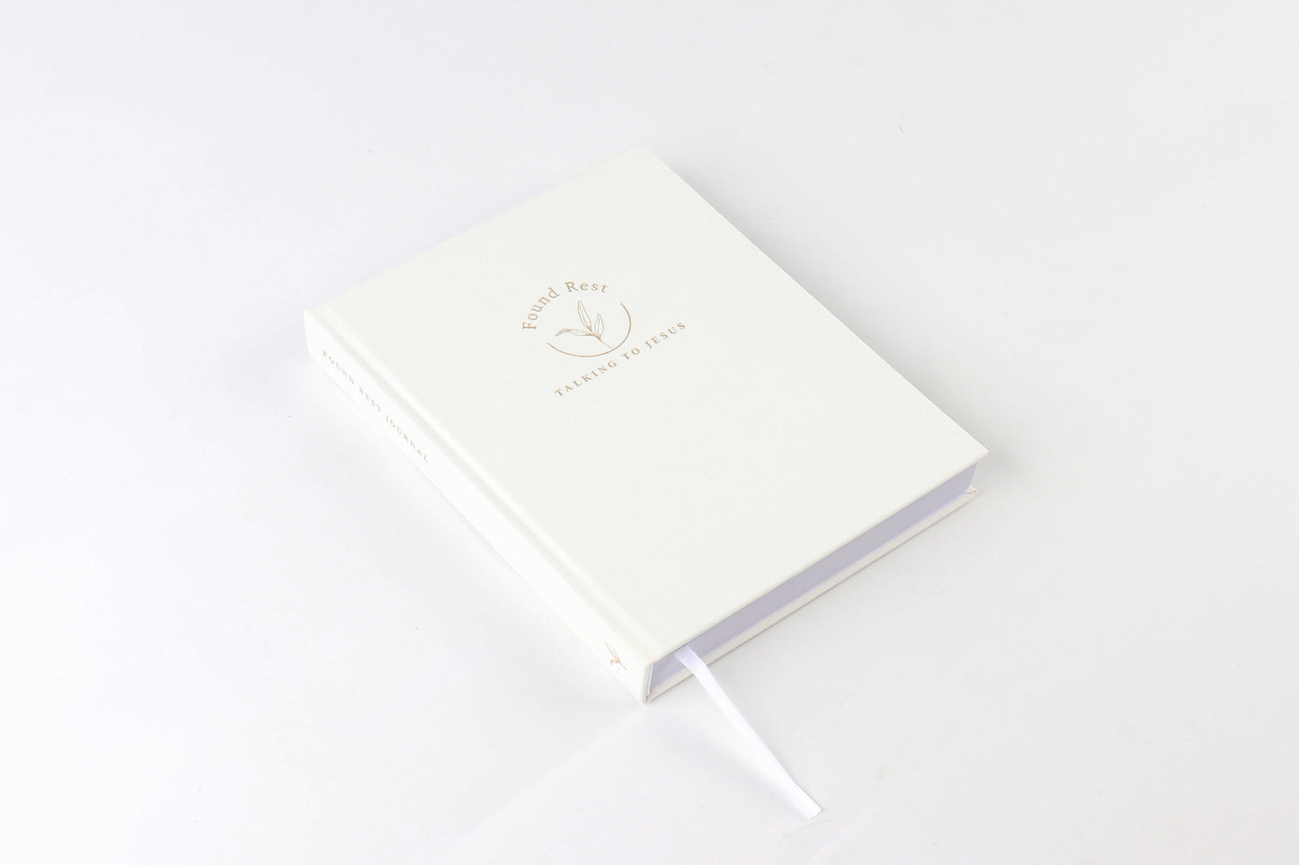 Found Rest Journal in White