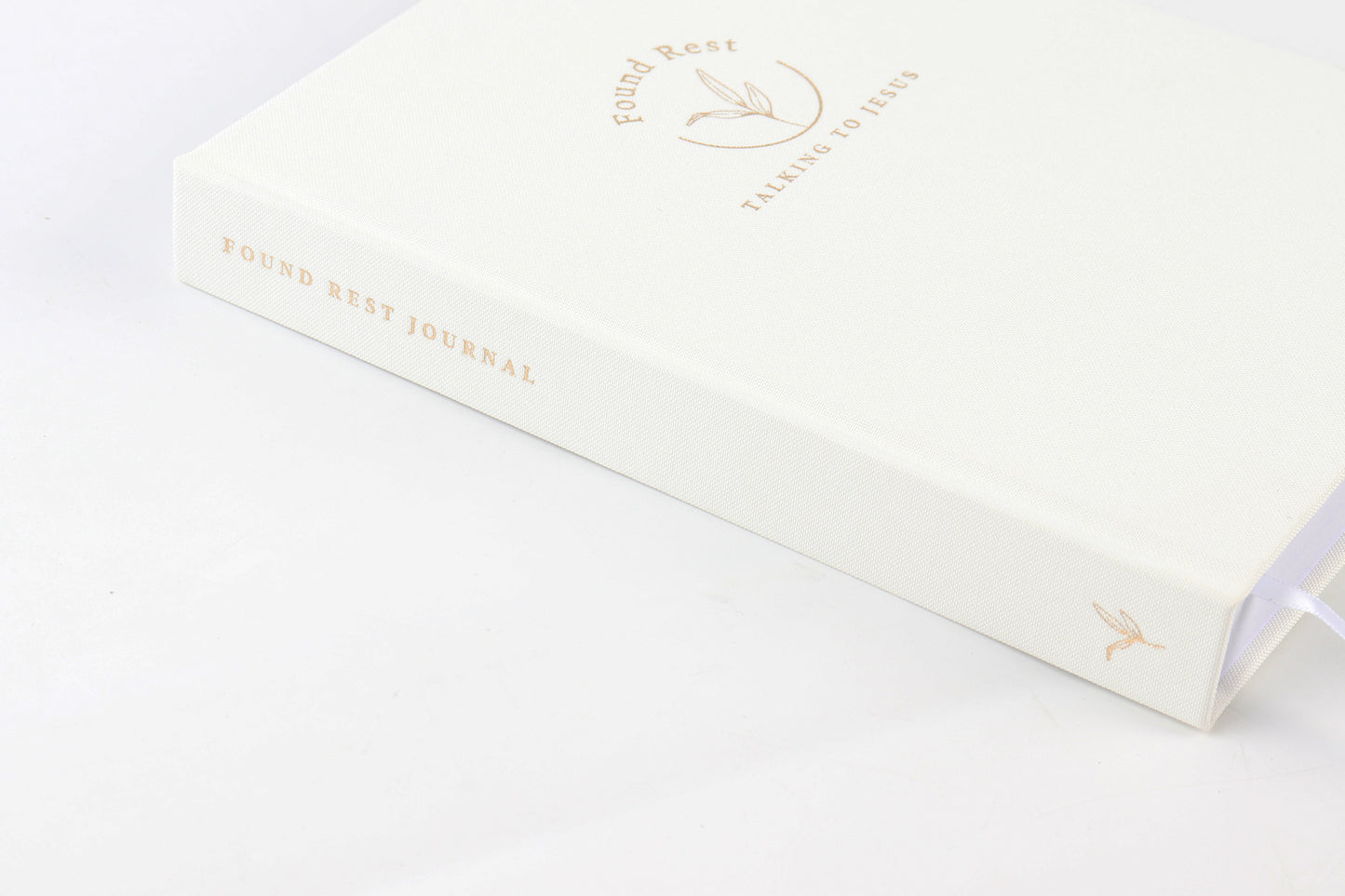 Found Rest Journal in White
