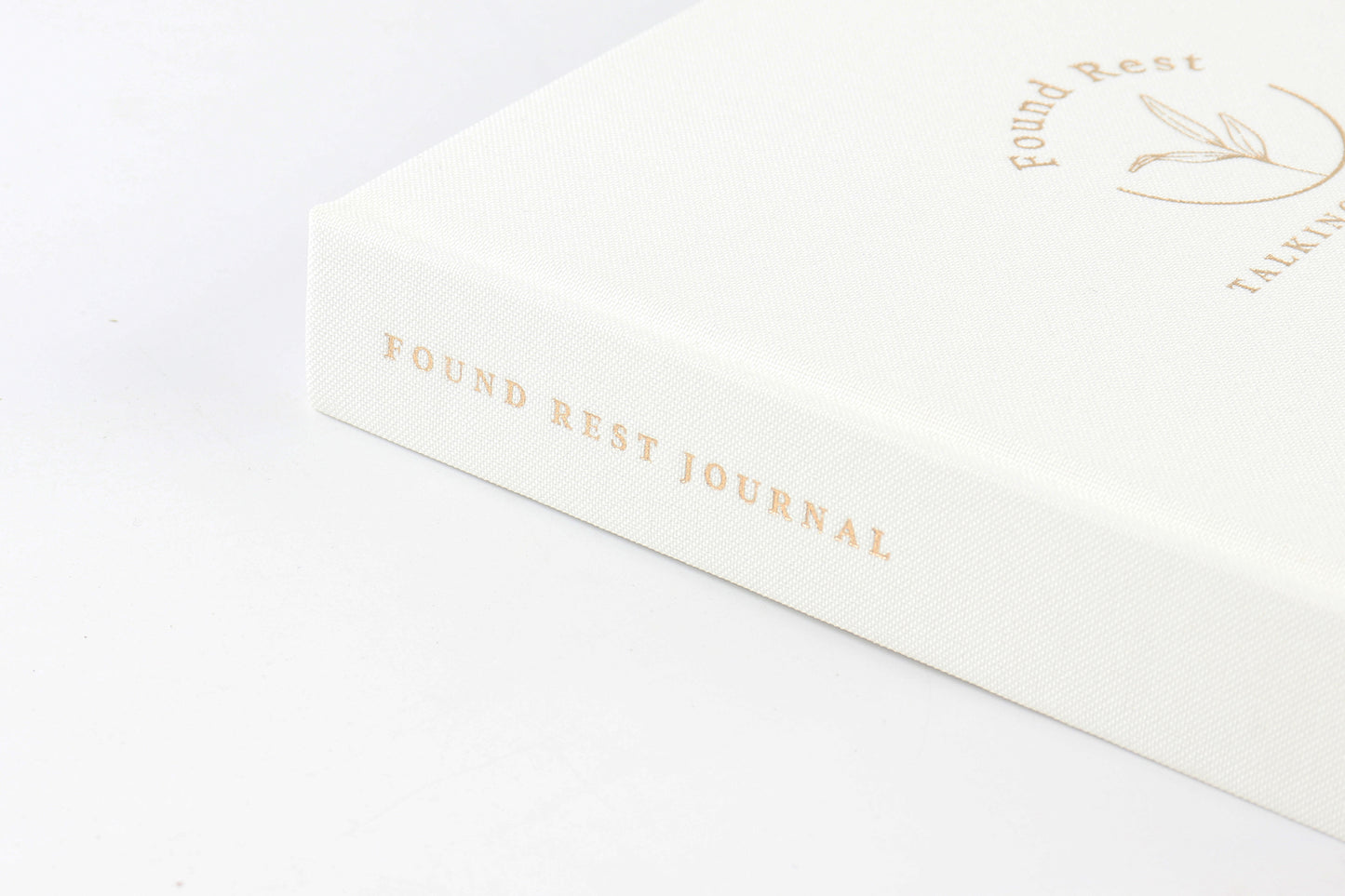 Found Rest Journal in White