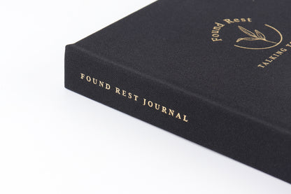 Found Rest Journal in Black