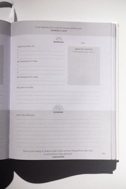 Found Rest Journal in White